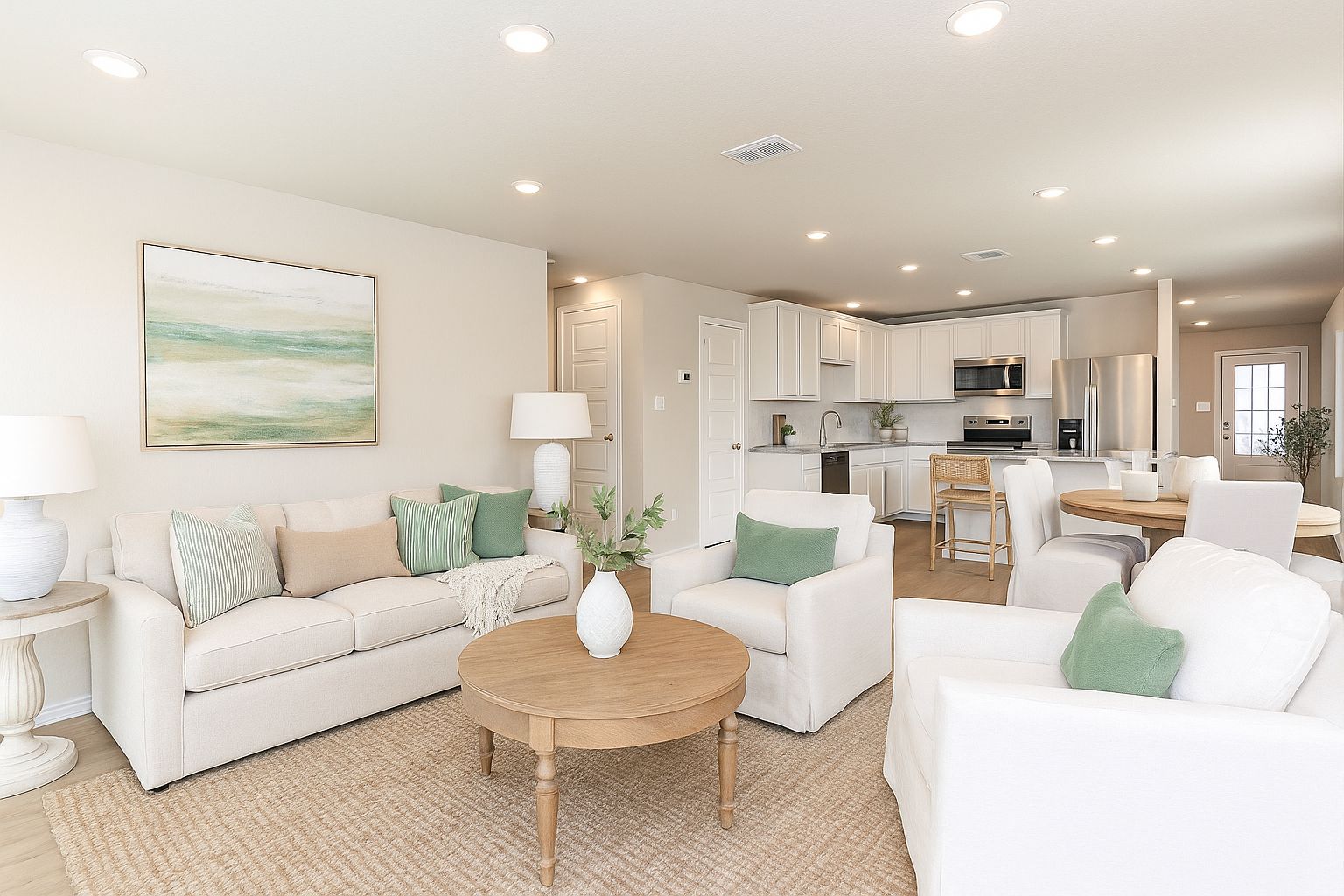 Harris Living and Kitchen