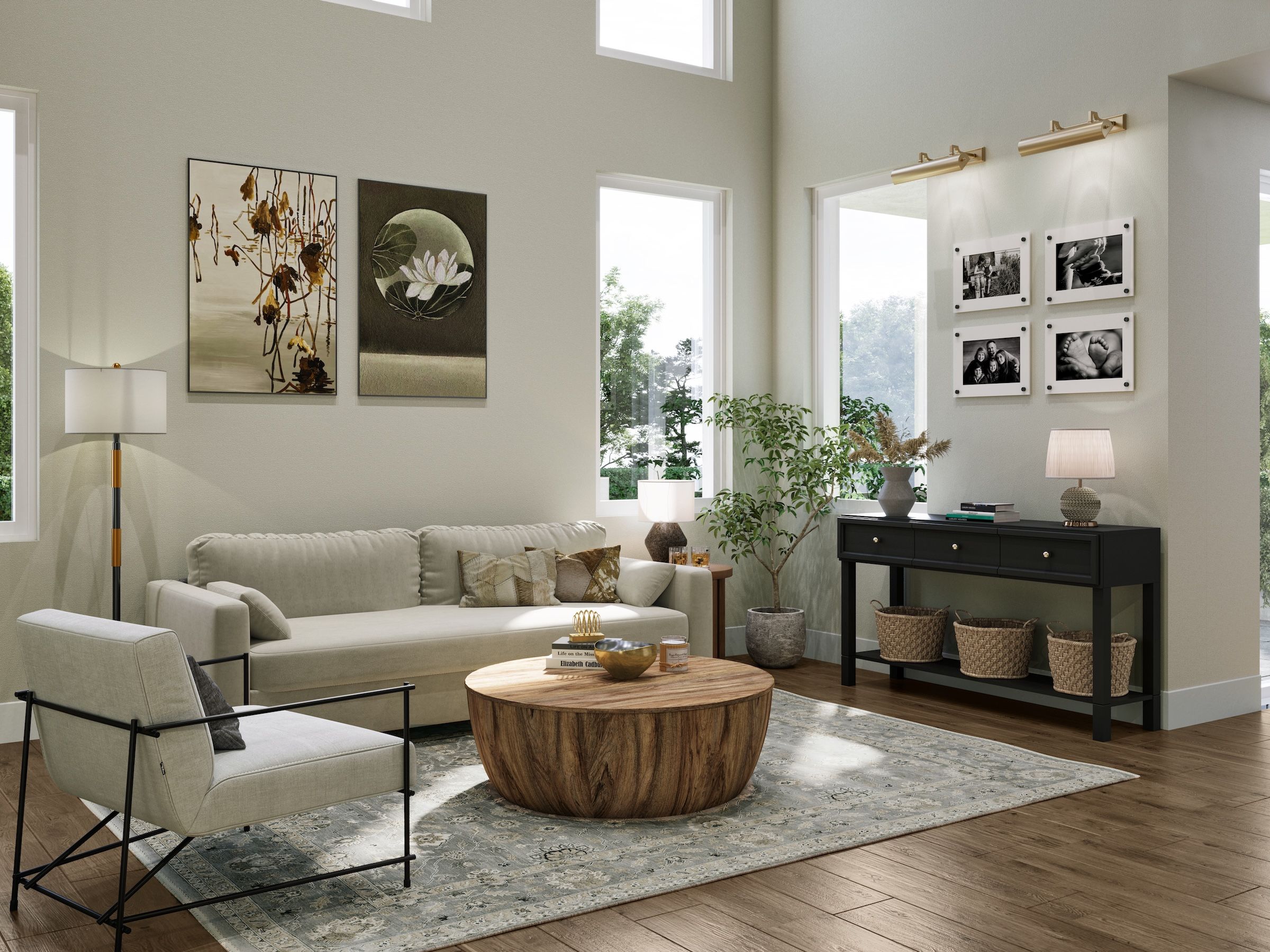 Crofton - Family Room Rendering