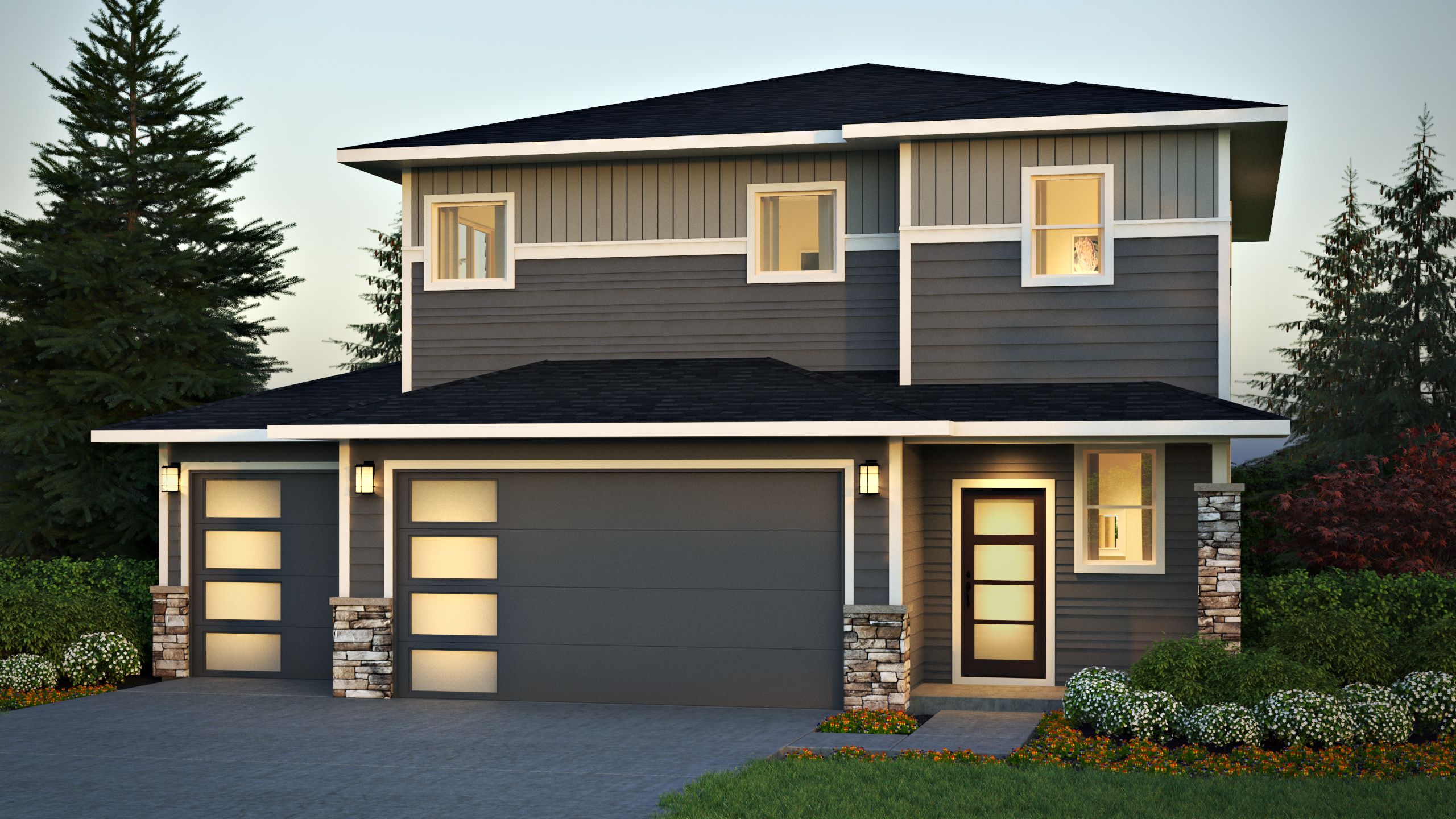 The 1609 - The Hearth at Millican Creek: Lafayette, Oregon - Holt Homes