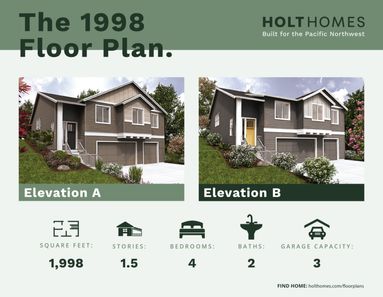 The 1998 Floor Plan - Holt Homes