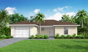 Sanibel Floor Plan -  Homecrete Homes, Inc 