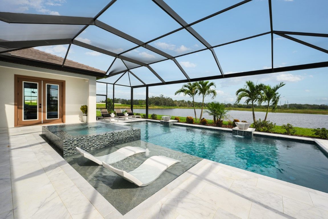 Pool and Covered Lanai Key Largo II at Crosswind Ranch
