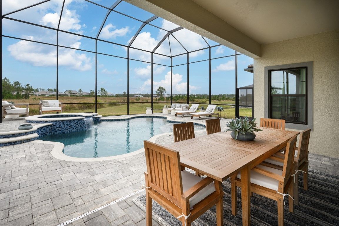 Granada II at Two Rivers - Pool and Covered Lanai