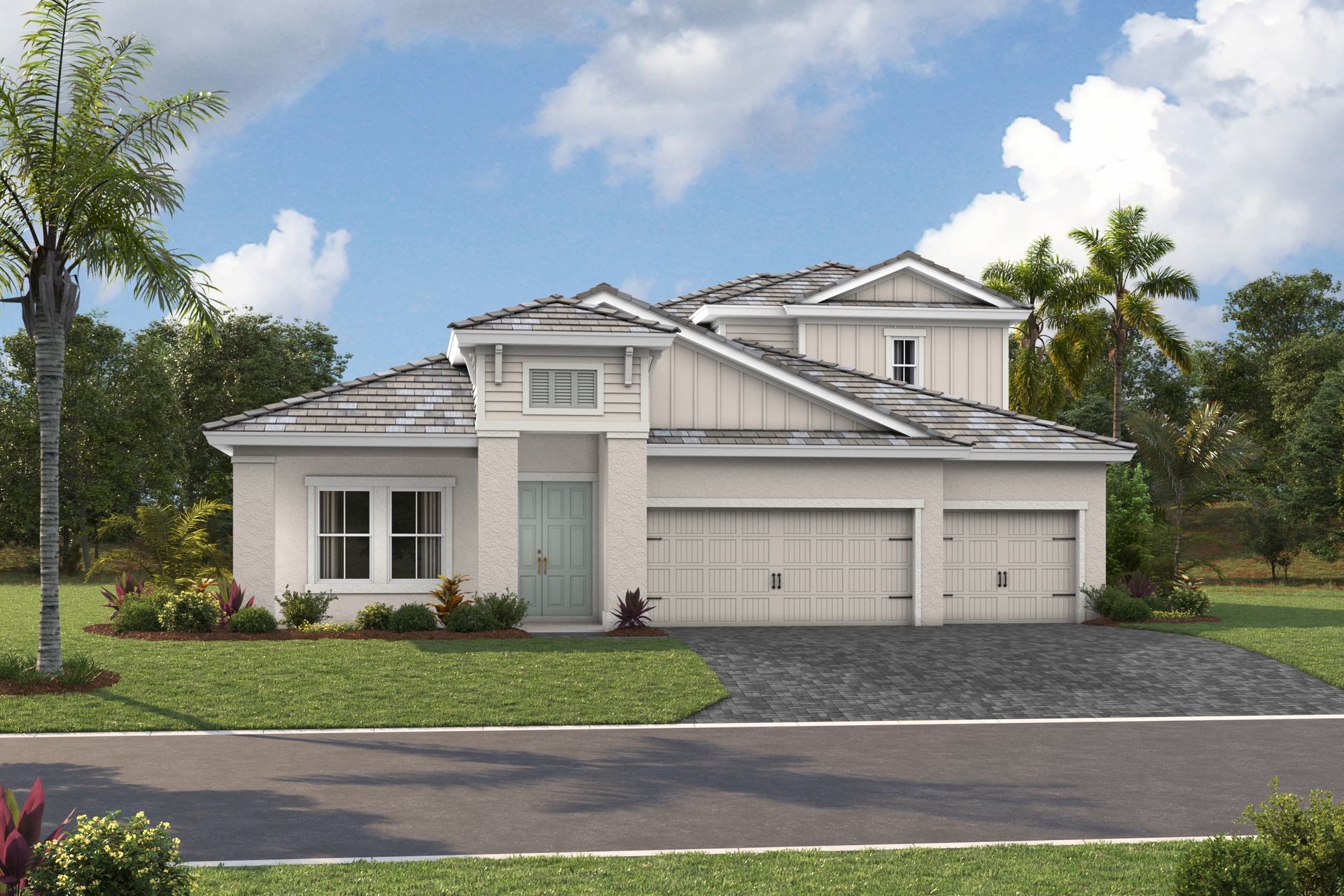 Bayport II - Coastal B - COA6 Color Scheme - Flat Tile