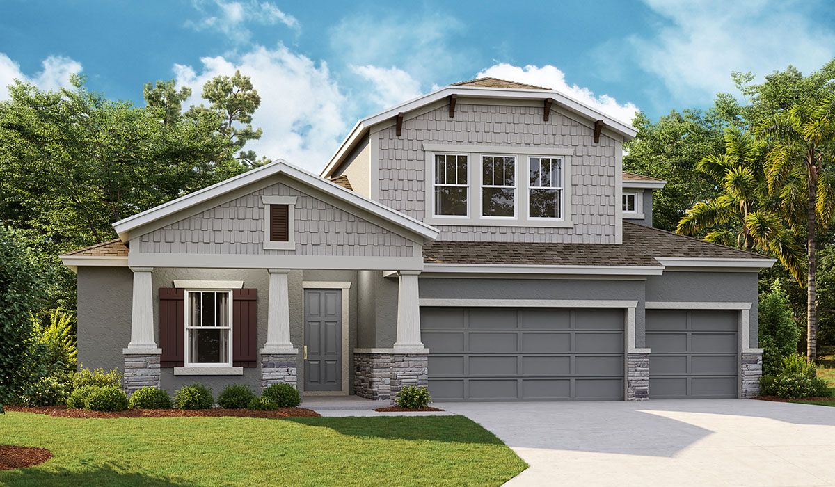 Hyde Park IV - Craftsman A - CRT6 Color Scheme - Shingle