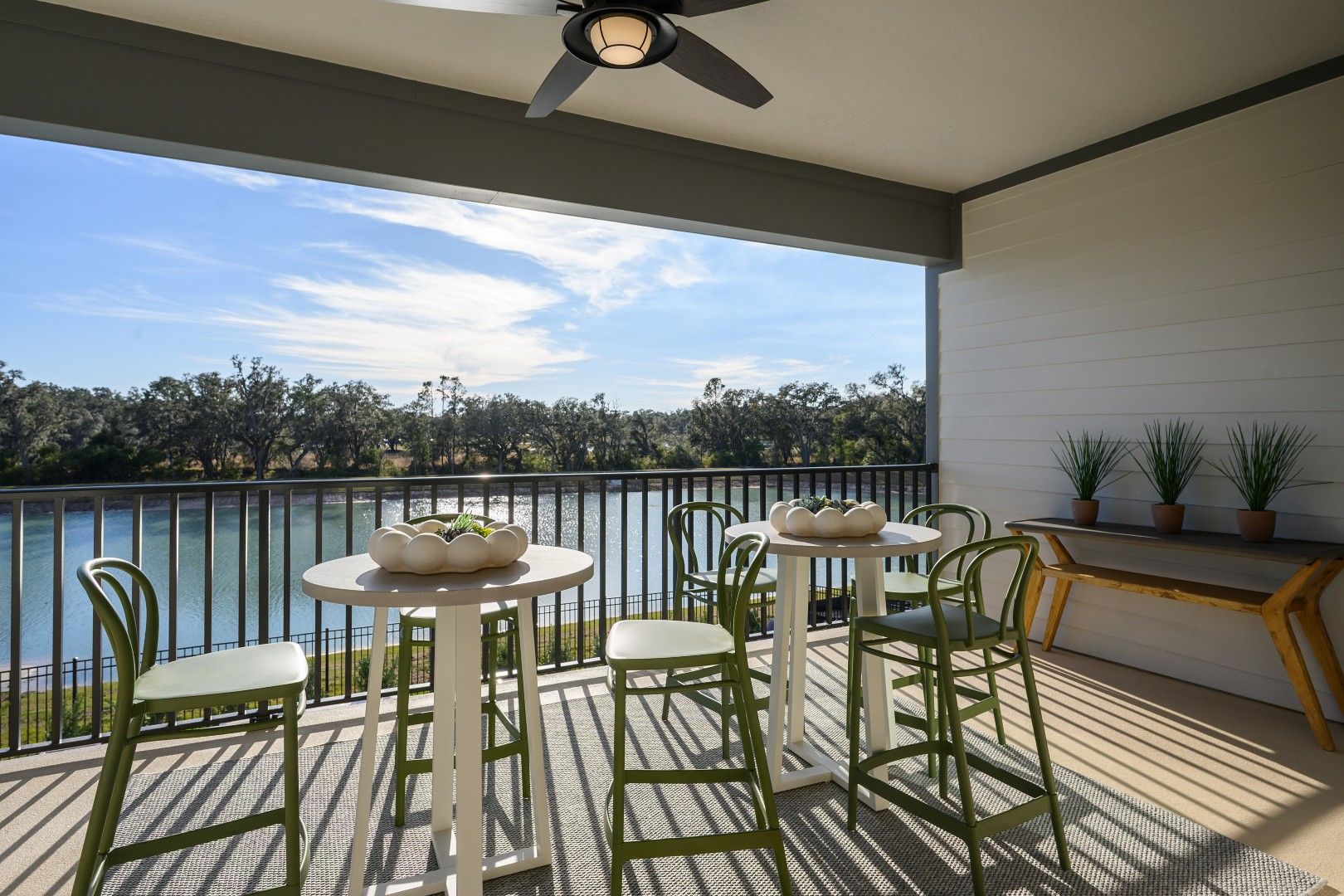 Madeira III at Pasadena Woods | Covered Balcony