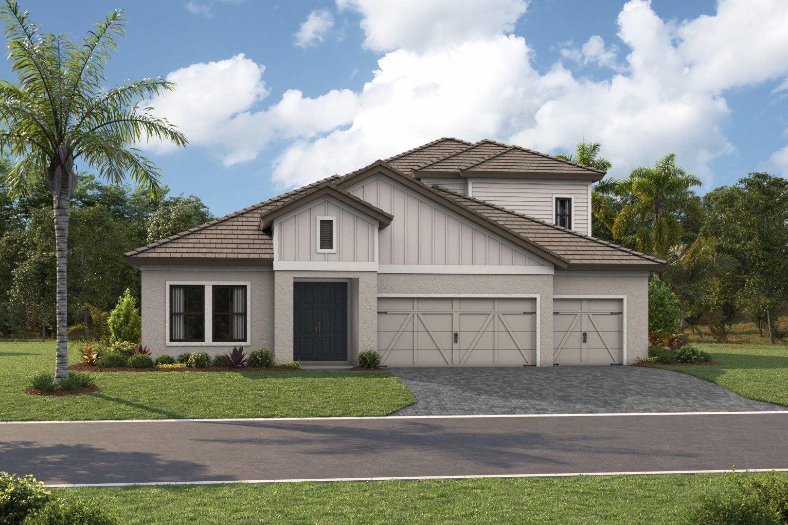 Bayport II - Modern Farmhouse - MFH8 Color Scheme - Flat Tile