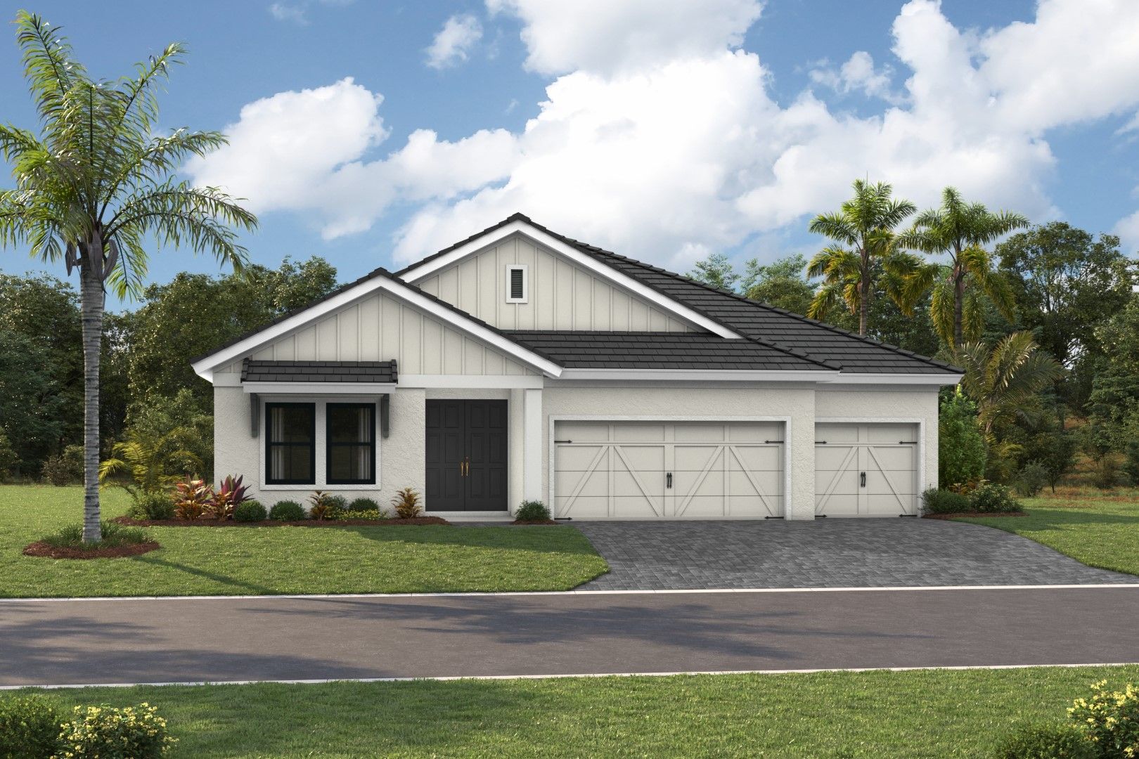 Biscayne I - Modern Farmhouse - MFH6 Color Scheme - Flat Tile