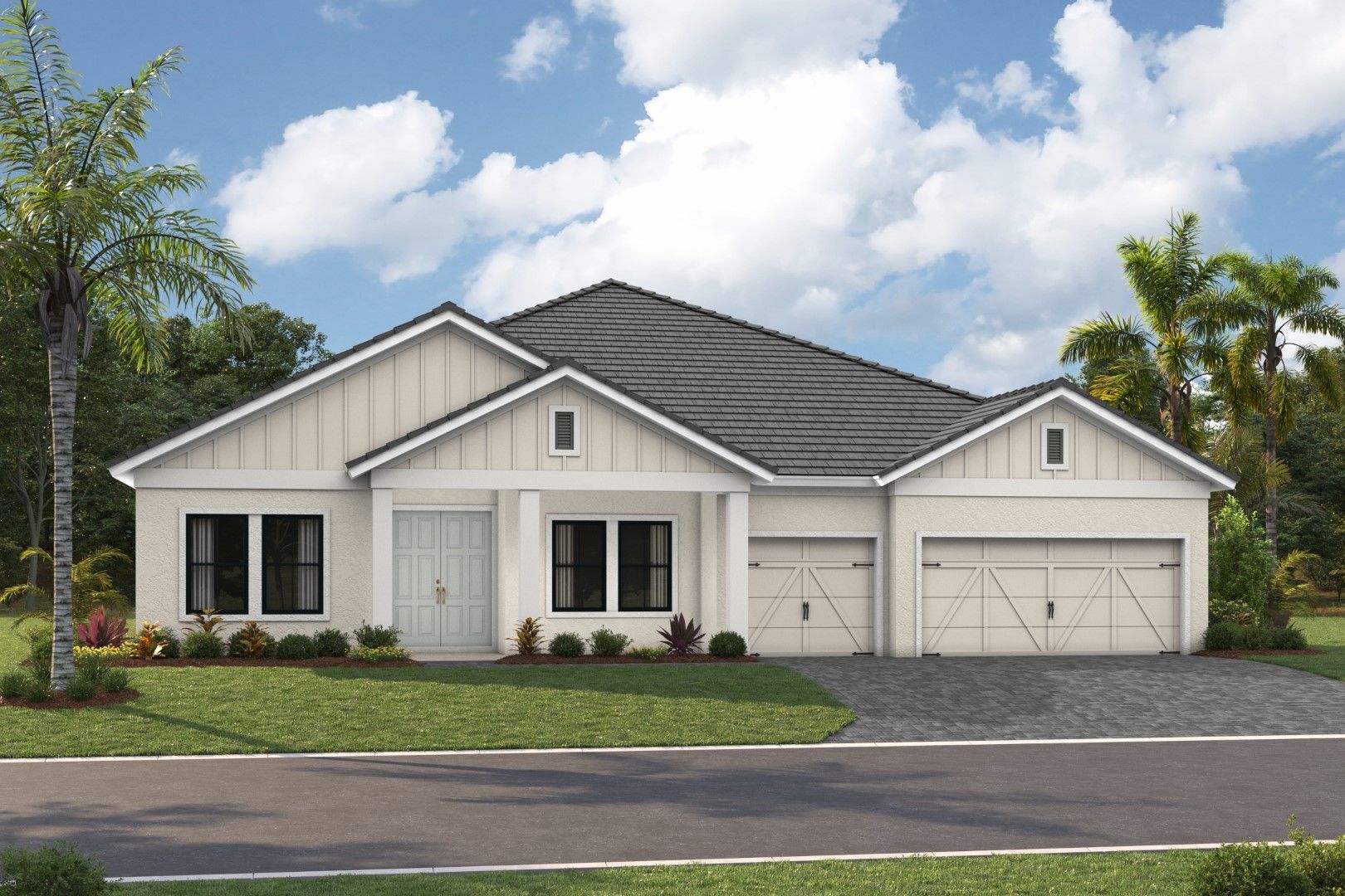 Cedar Key I - Modern Farmhouse - MFH1 Color Scheme - Flat Tile