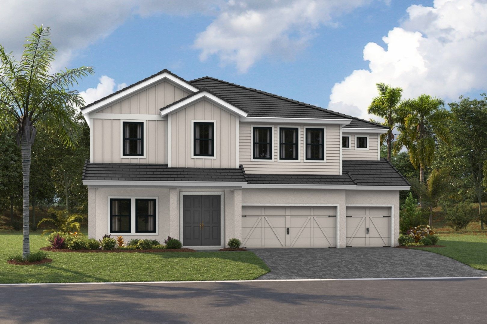 Granada II - Modern Farmhouse - MFH3 Color Scheme - Flat tile