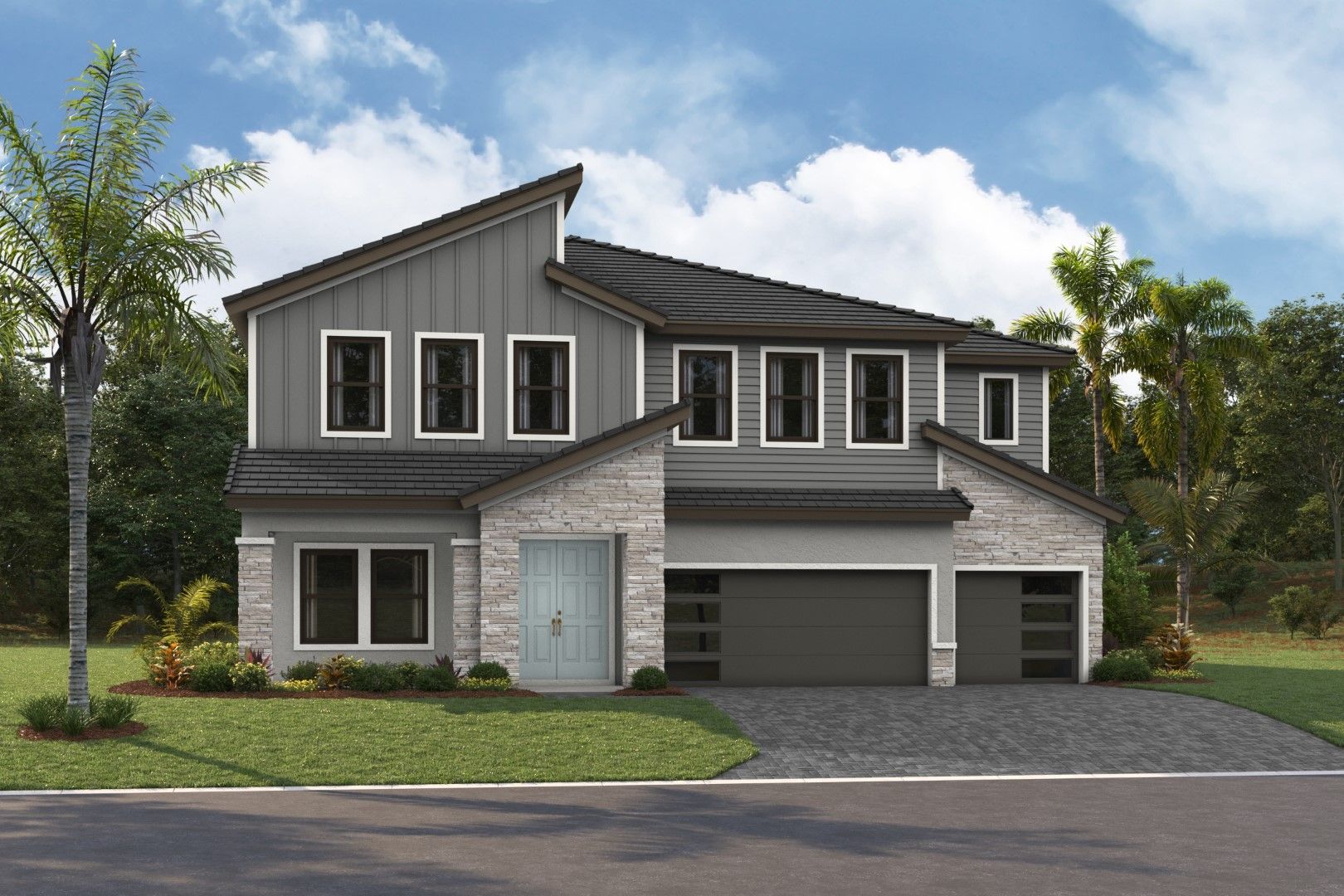 Granada II - Modern - MOD5 Color Scheme - Flat Tile