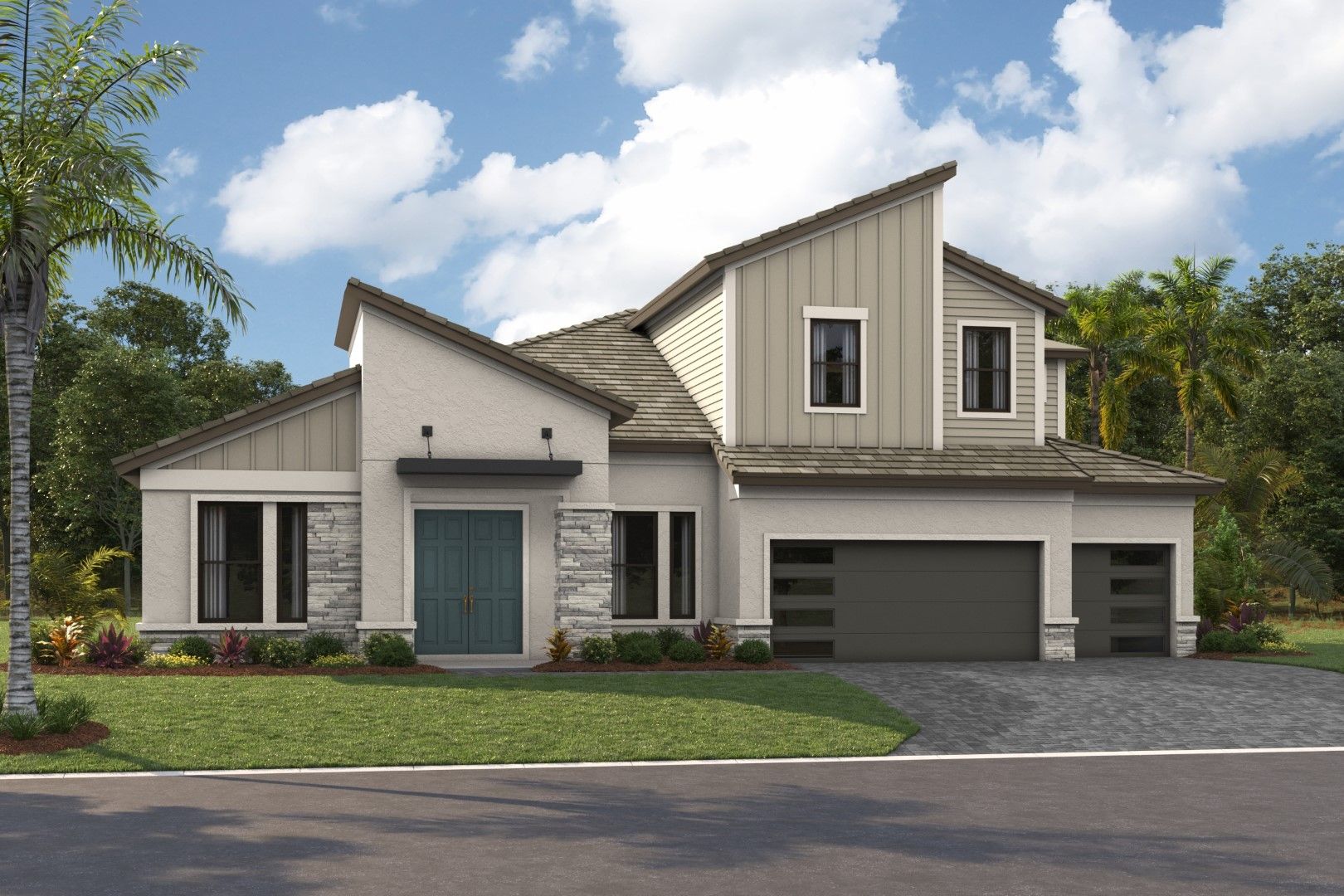 Key Largo II-Flat Tile-Modern-MOD10 Color Scheme