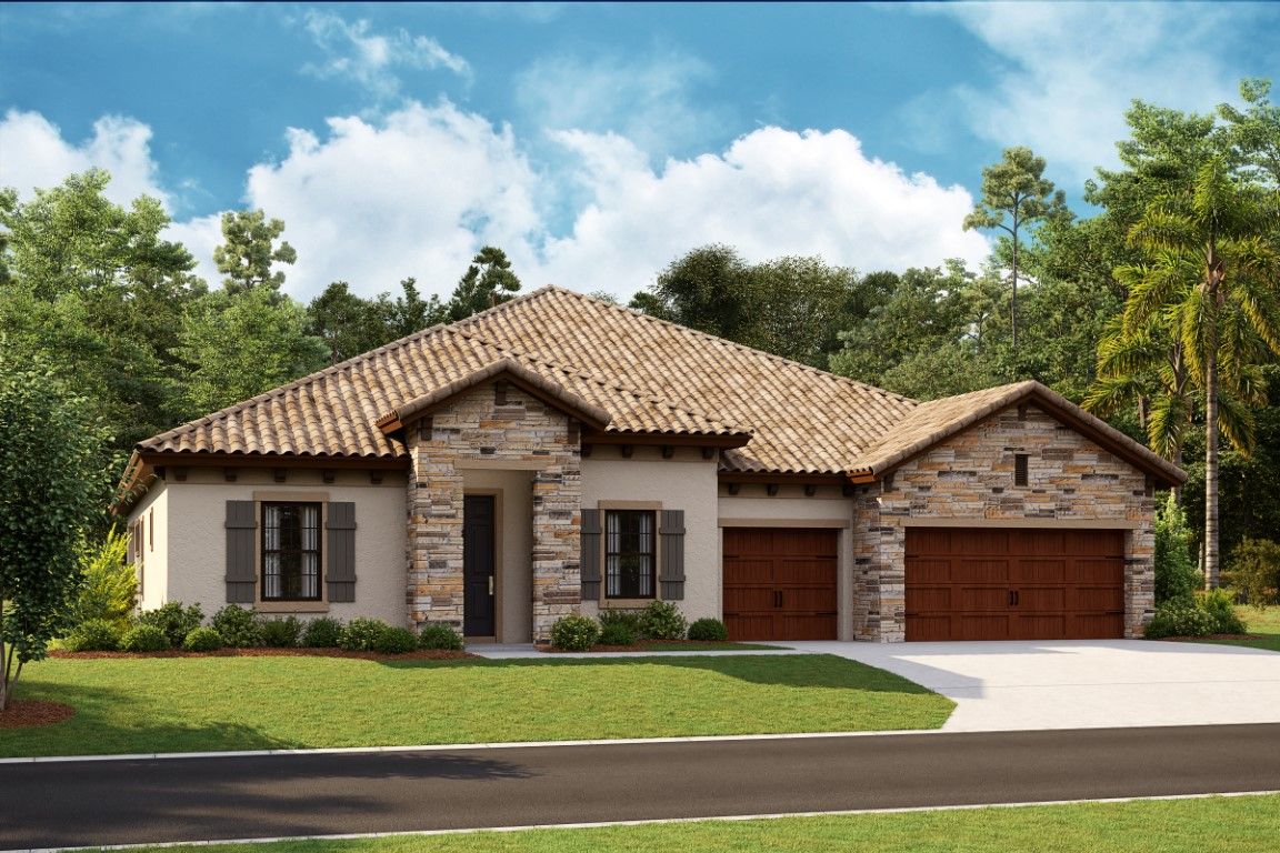 Key West I-Barrel Tile-Tuscan A-TUS4 Color Scheme