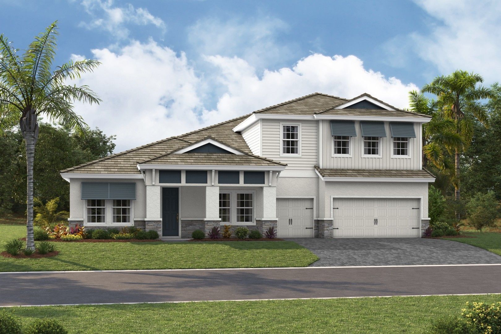 Key West II-Flat Tile-Coastal-C-COA1 Color Scheme