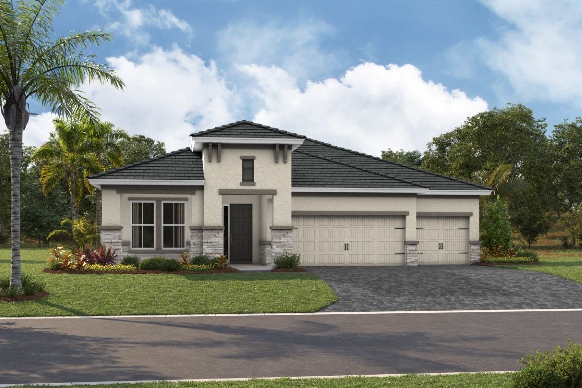 Biscayne I - Coastal B - COA12 Color Scheme - Flat Tile