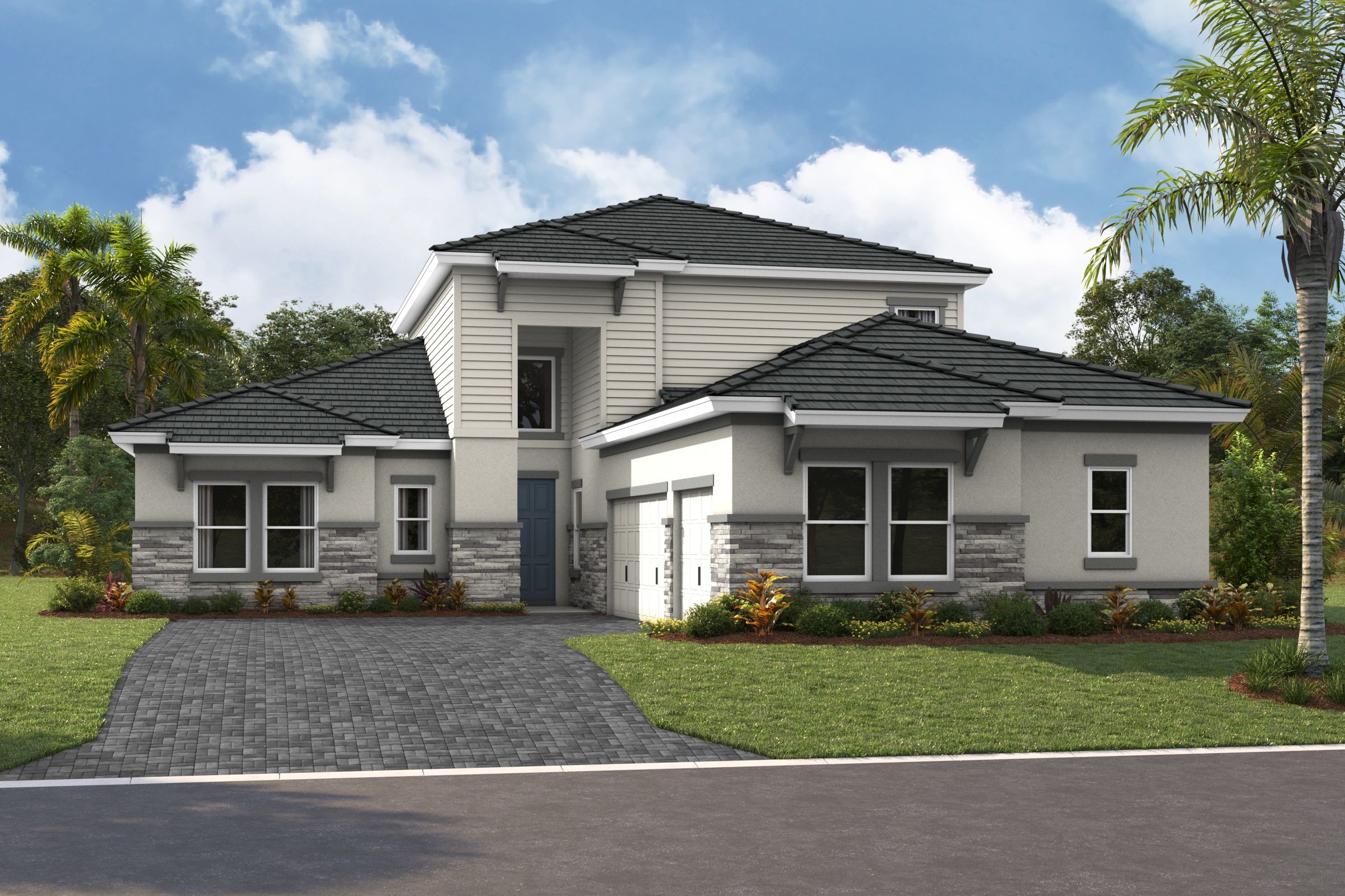 Sand Key II-Flat Tile-Coastal-B-COA11 Color Scheme