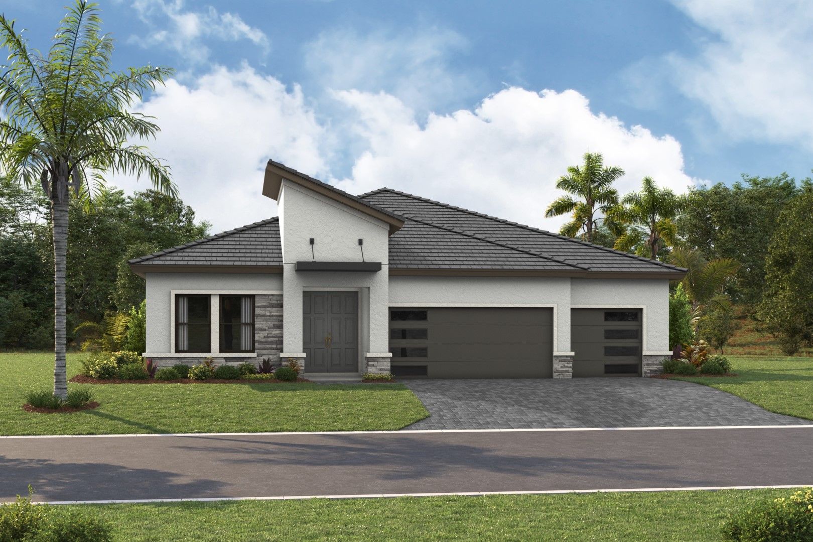 Bayport I - Modern - MOD4 Color Scheme - Flat Tile