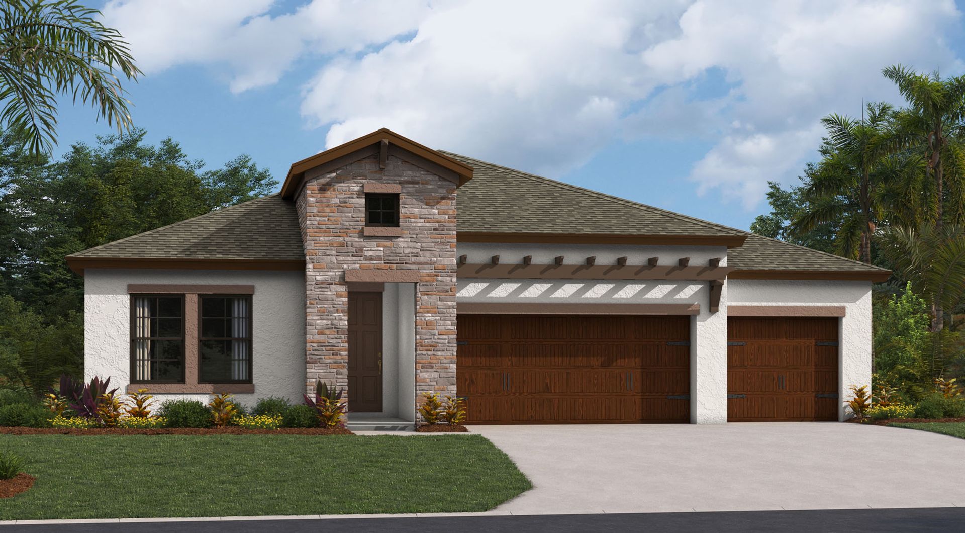 Bayside I - Tuscan A - TUS1 Color Scheme - Shingle