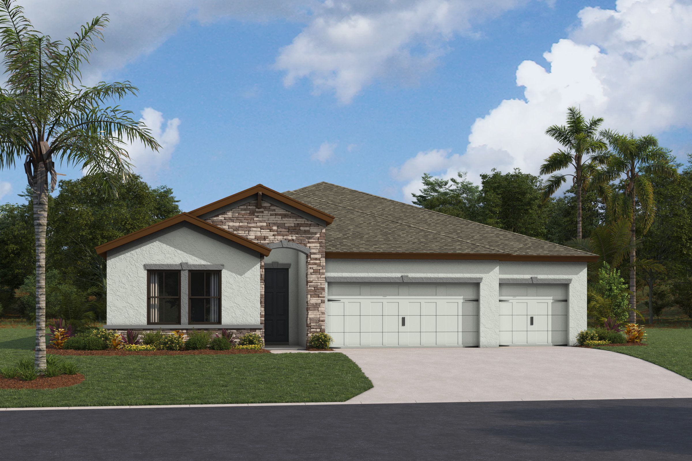 Bayside I - European Country A - EUC9 Color Scheme - Shingle