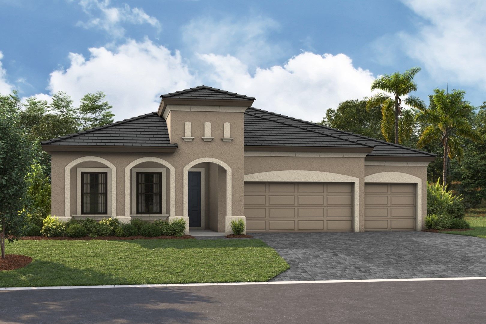 Islamorada I-Flat Tile-Mediterranean B-FMD8 Color Scheme