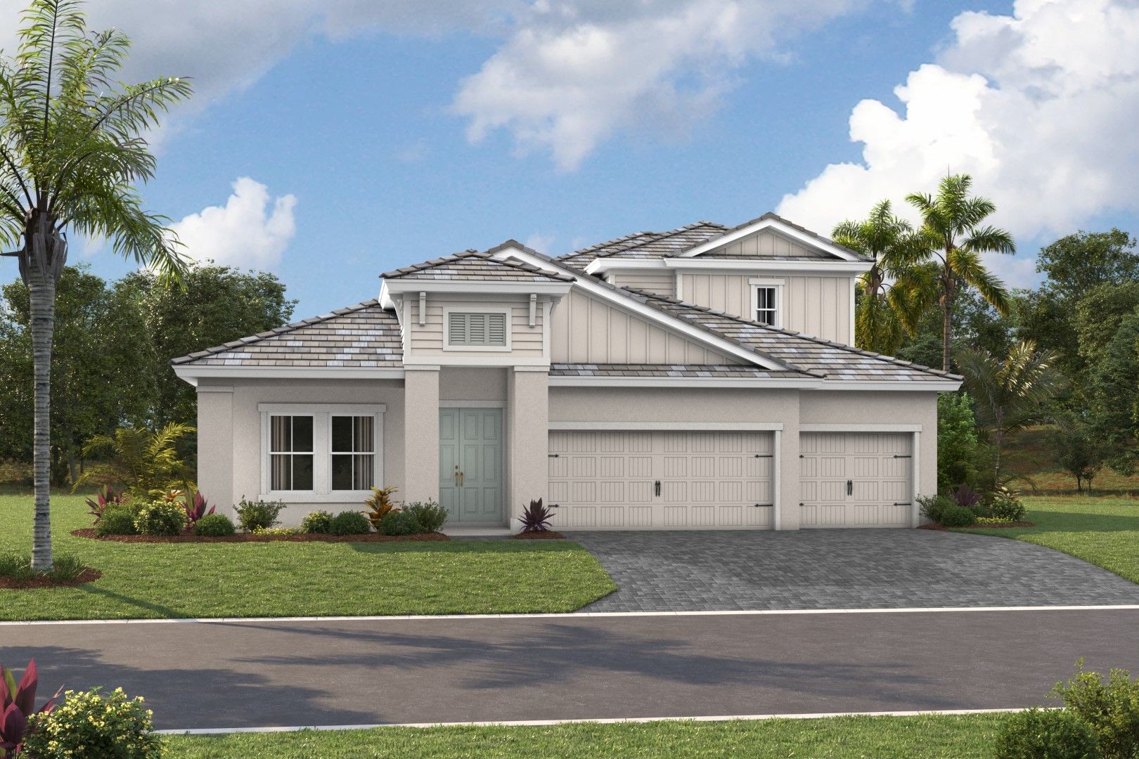 Bayport II - Coastal E - COA6 Color Scheme - Flat Tile