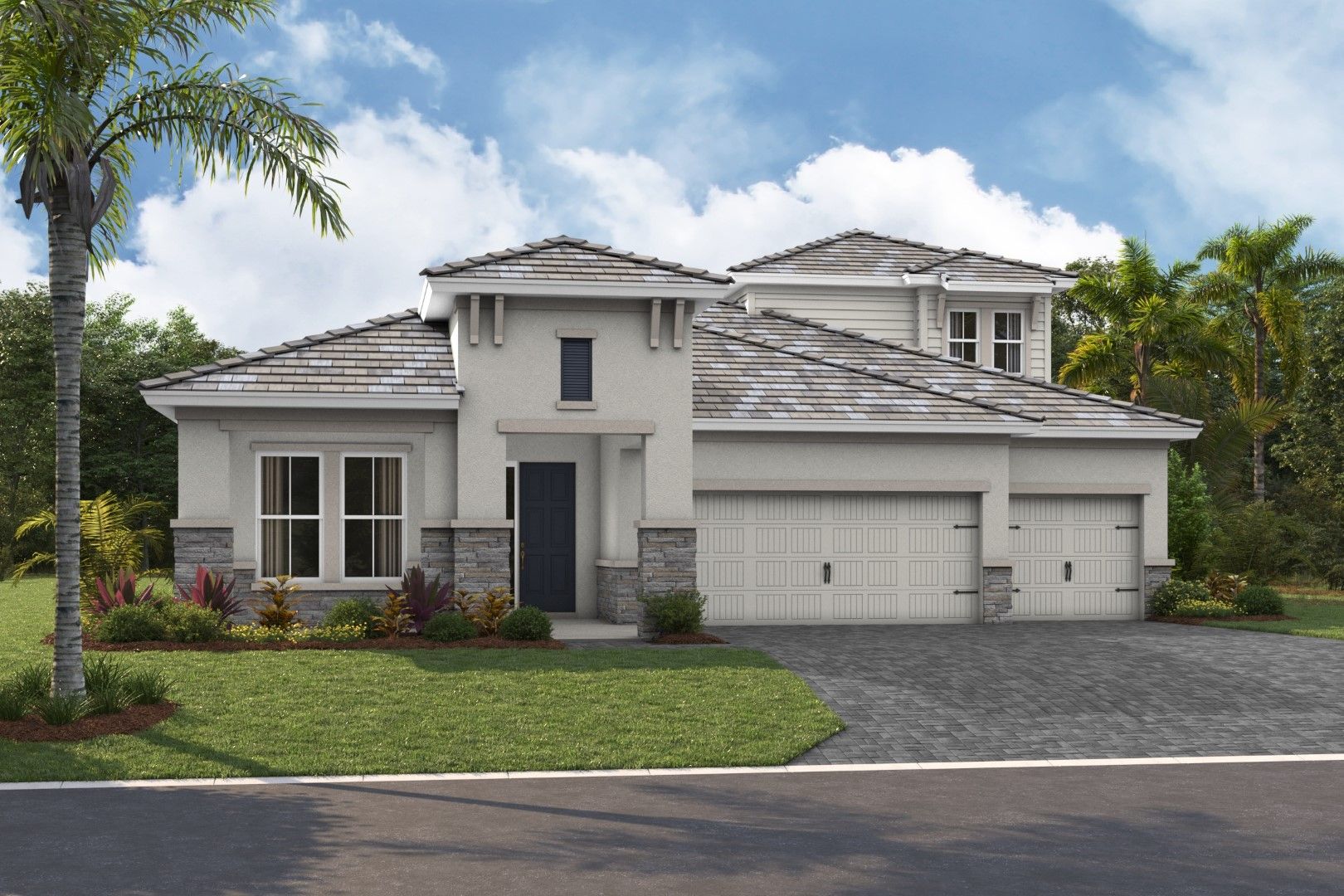 Biscayne II - Coastal E - COA9 Color Scheme - Flat Tile