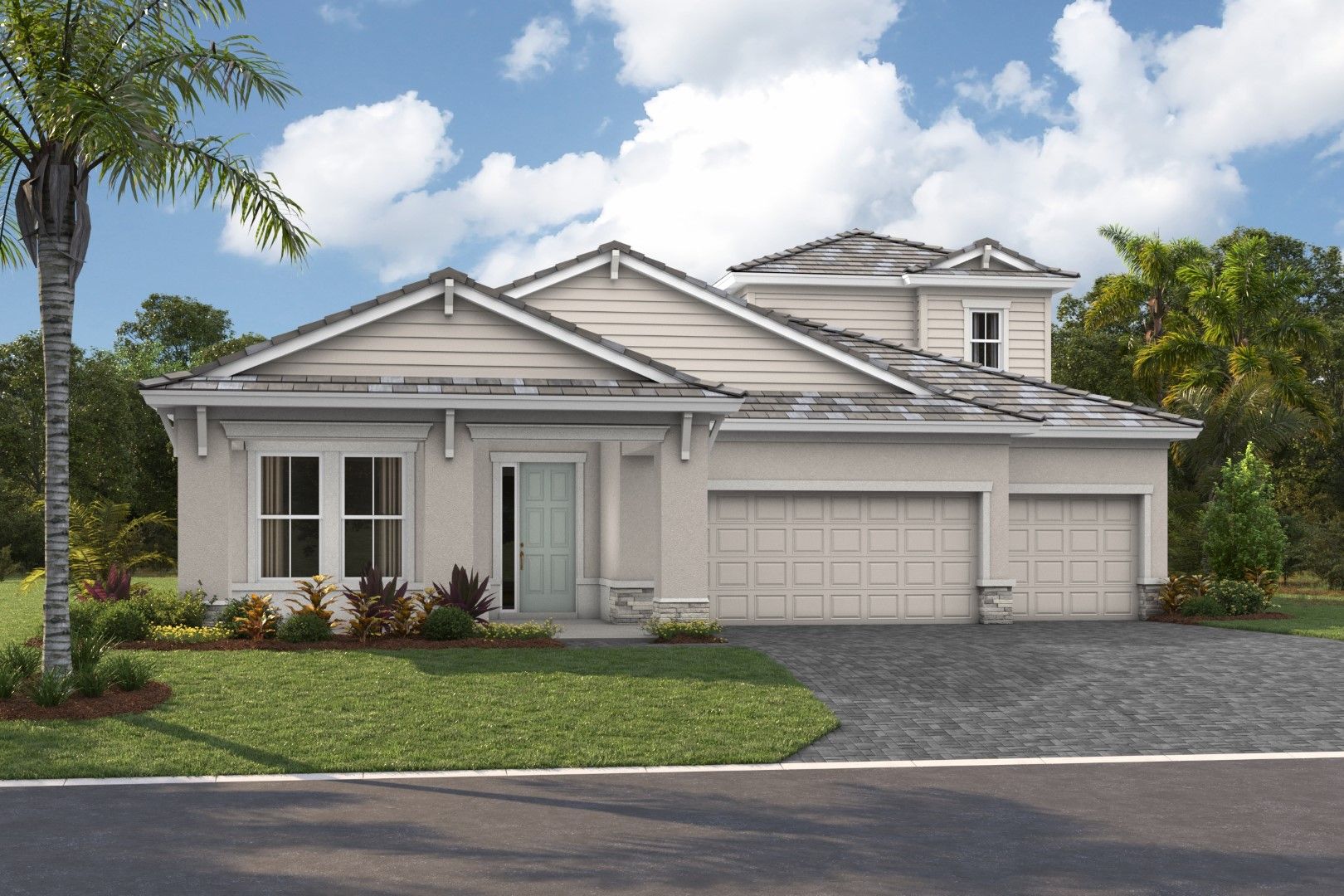 Biscayne II - Coastal D - COA6 Color Scheme - Flat Tile