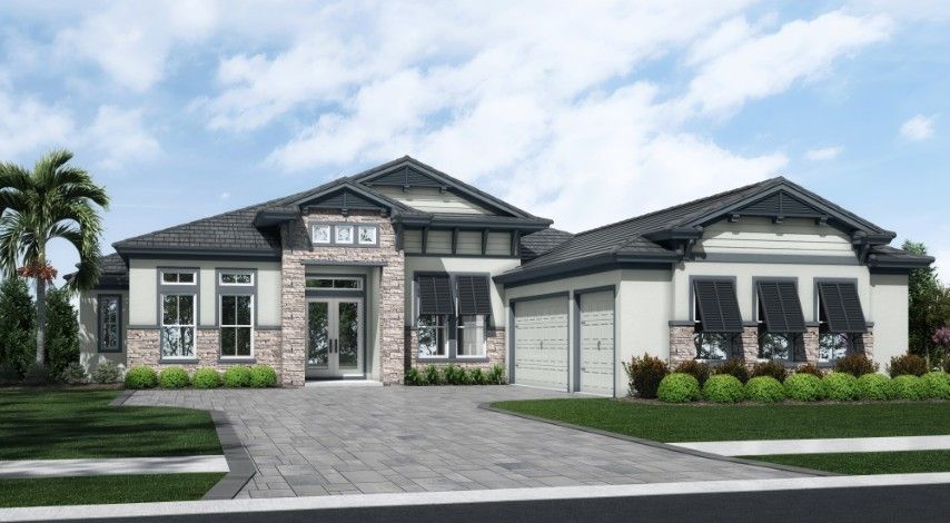 Campania Grande I - Coastal F - MPC3 Color Scheme - Flat Tile