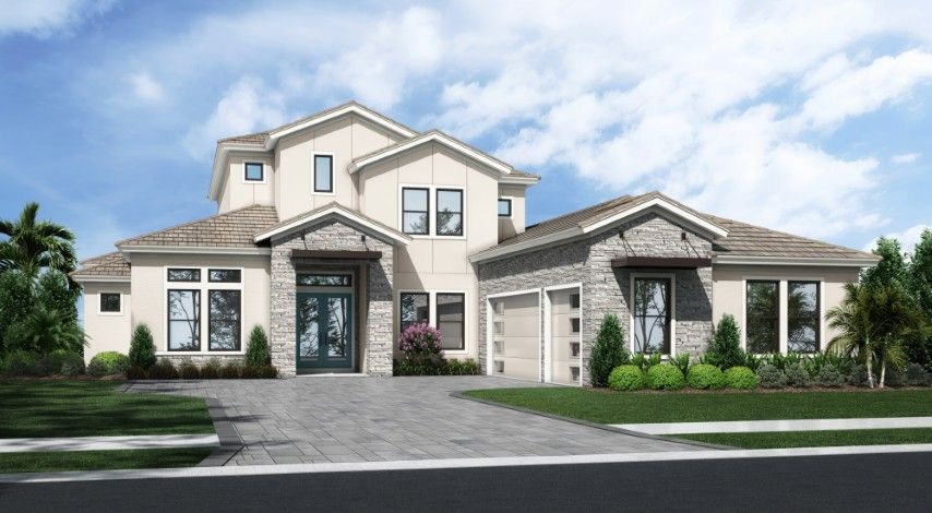 Campania II - Modern Coastal - MPMC2 Color Scheme - Flat Tile