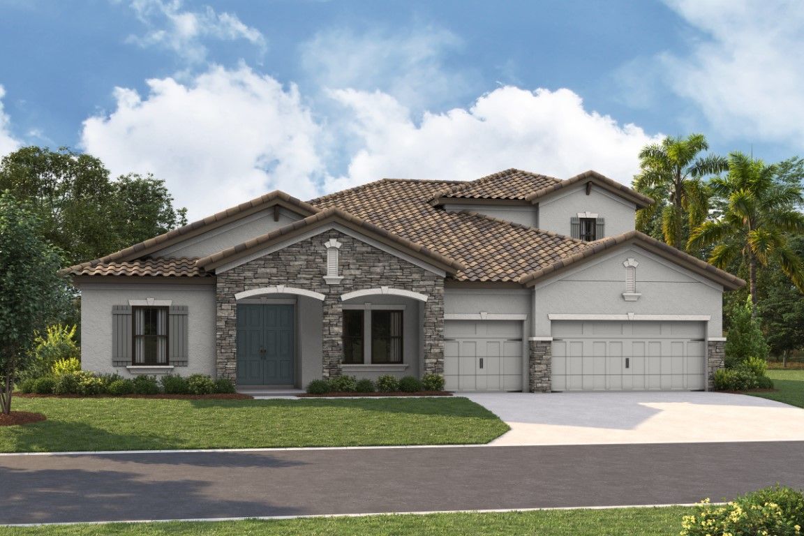 Cedar Key II - European Country A - EUC7 Color Scheme - Barrel Tile