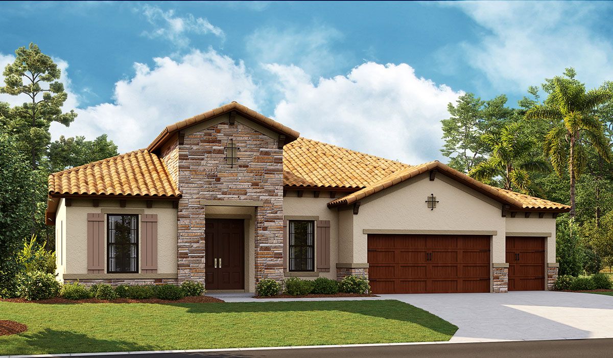 Key Largo I-Tuscan-A-TUS3 Color Scheme - Barrell Tile
