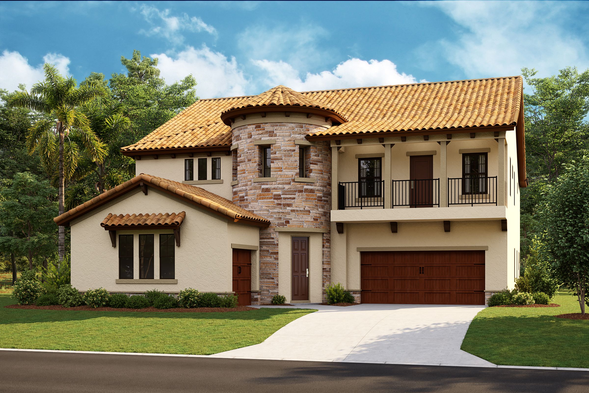 Madeira III-Tuscan A-TUS3 Color Scheme - Barrell Tile