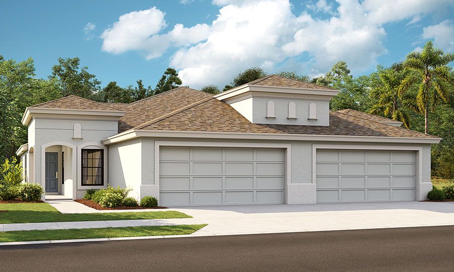 Bridgeport (Left) - Mediterranean A - FMD1 Color Scheme - Shingle