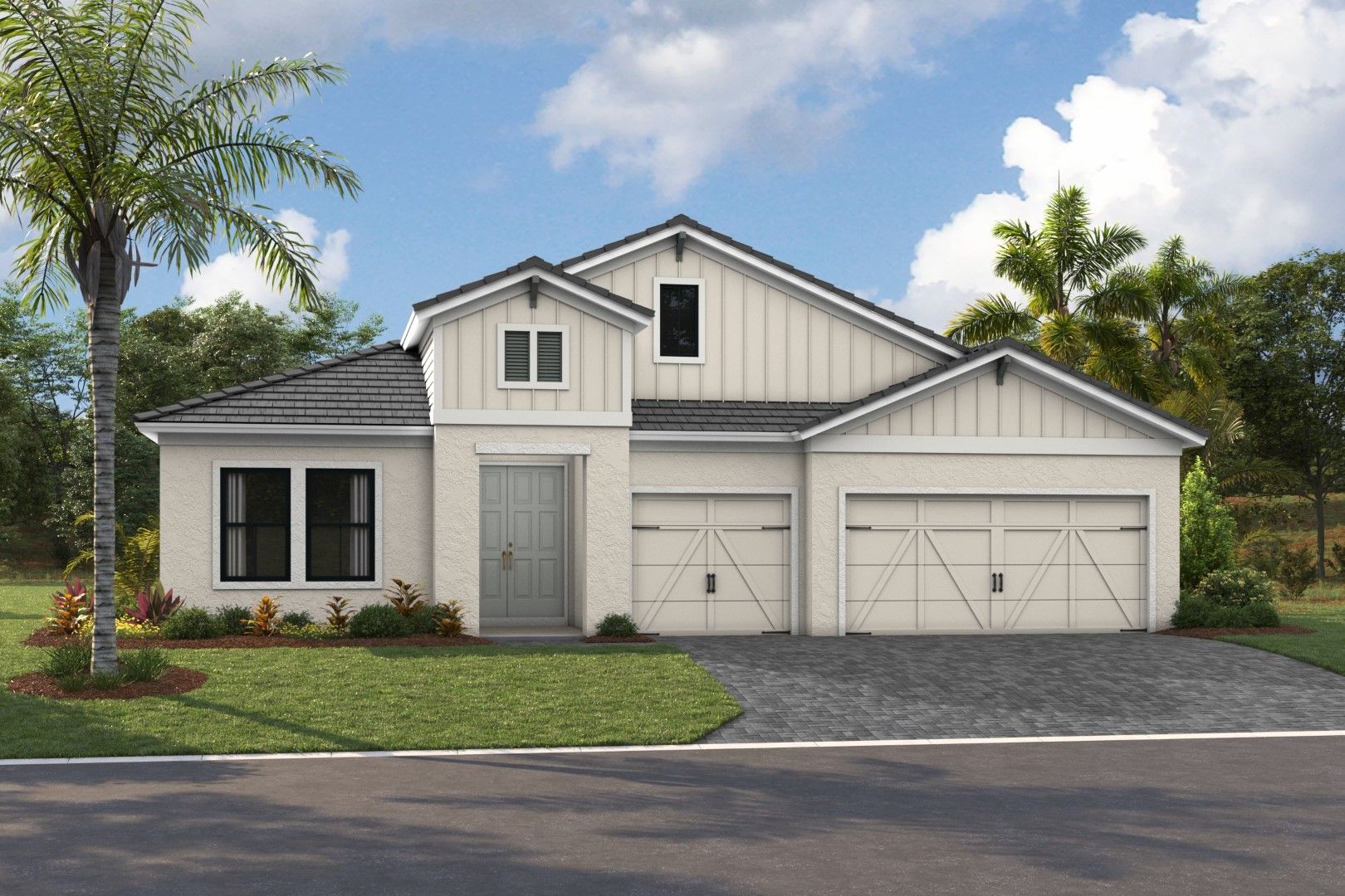 Bayshore I - Modern Farmhouse - MFH1 Color Scheme - Flat Tile