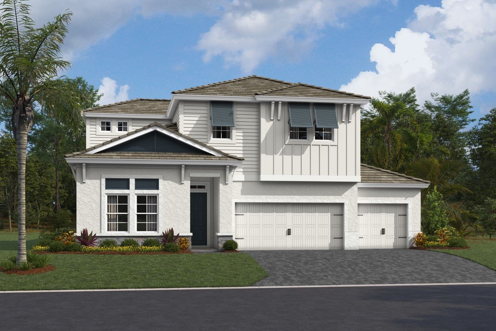 Bayside II - Coastal C - COA1 Color Scheme - Flat Tile