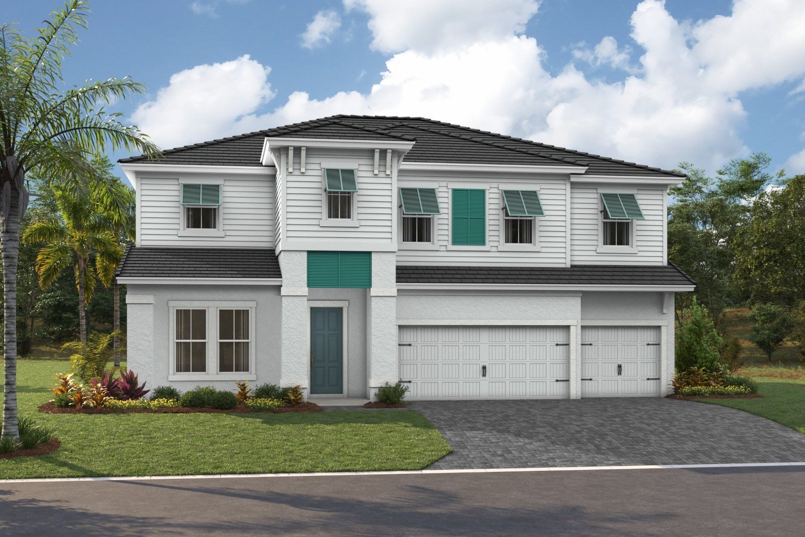 Verona - Coastal B - COA8 Color Scheme - Flat Tile