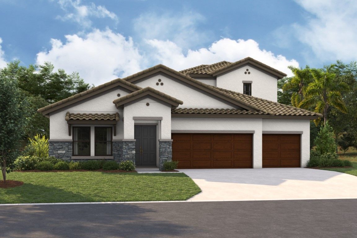 Bayport II - Tuscan A - TUS7 Color Scheme - Barrel Tile