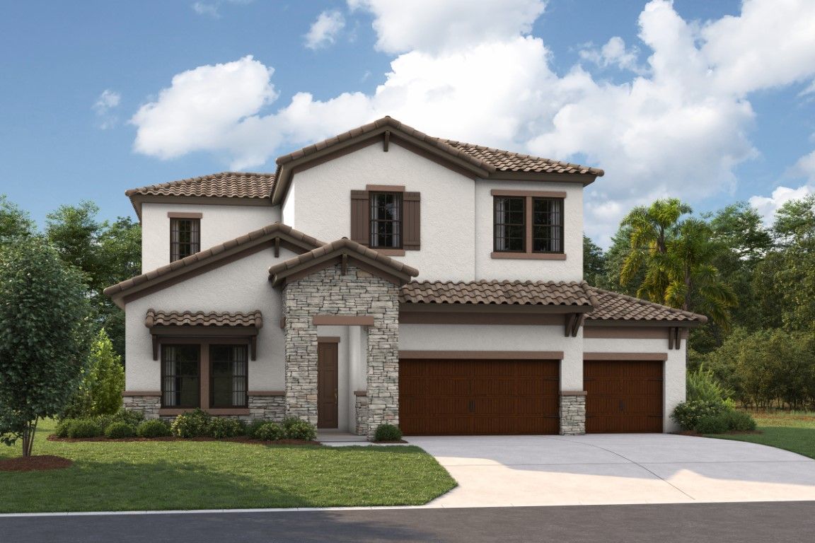 Longboat II-Tuscan A-TUS1 Color Scheme - Barrell Tile