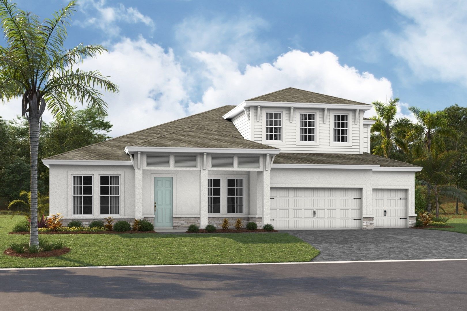 Key Largo II-Shingle-Coastal-B-COA2 Color Scheme