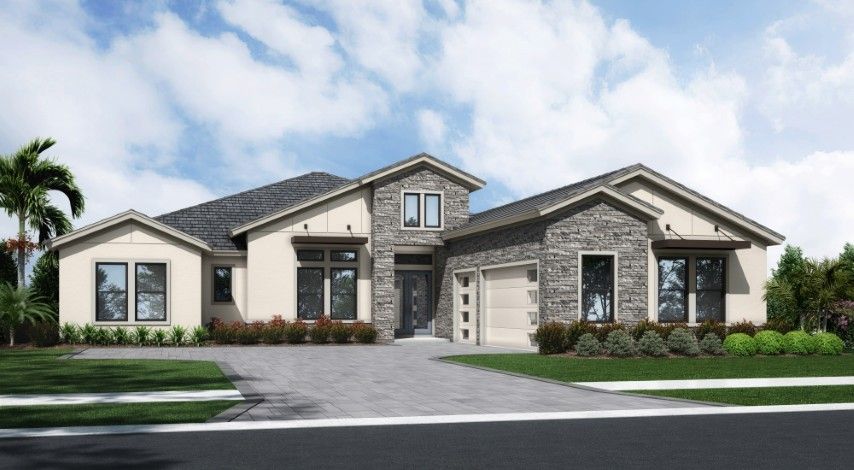 Lombardy Grande I-Flat Tile-Modern Coastal - MPMC3 Color Scheme