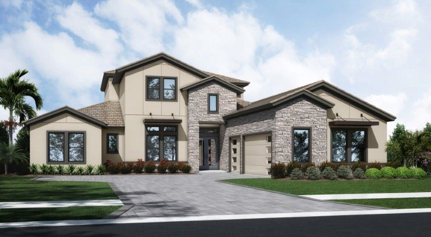 Lombardy Grande II-Flat Tile-Modern Coastal - MPMC8 Color Scheme