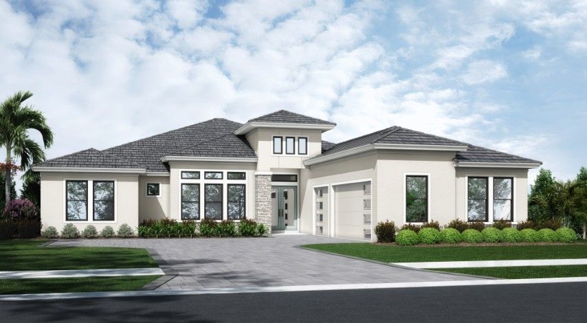 Lombardy I-Flat Tile-Modern Coastal - MPMC9 Color Scheme