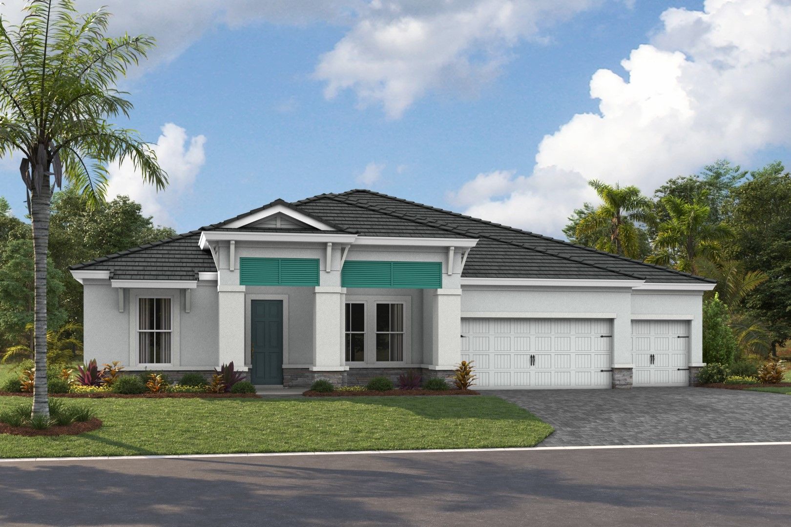 Key Largo I-Coastal-F-Flat Tile-COA8 Color Scheme