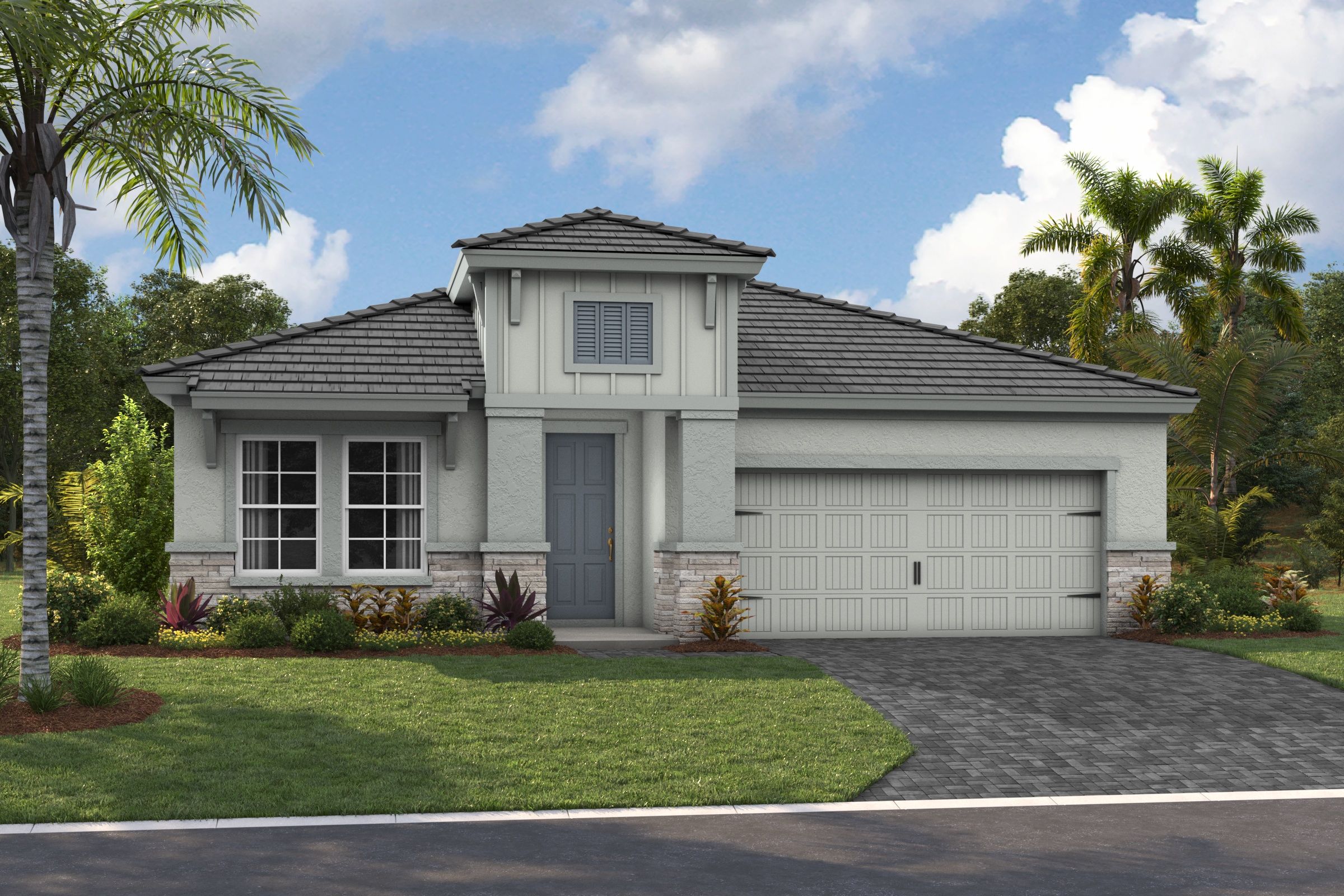 Egret III - Coastal E - COA4 Color Scheme - Flat Tile