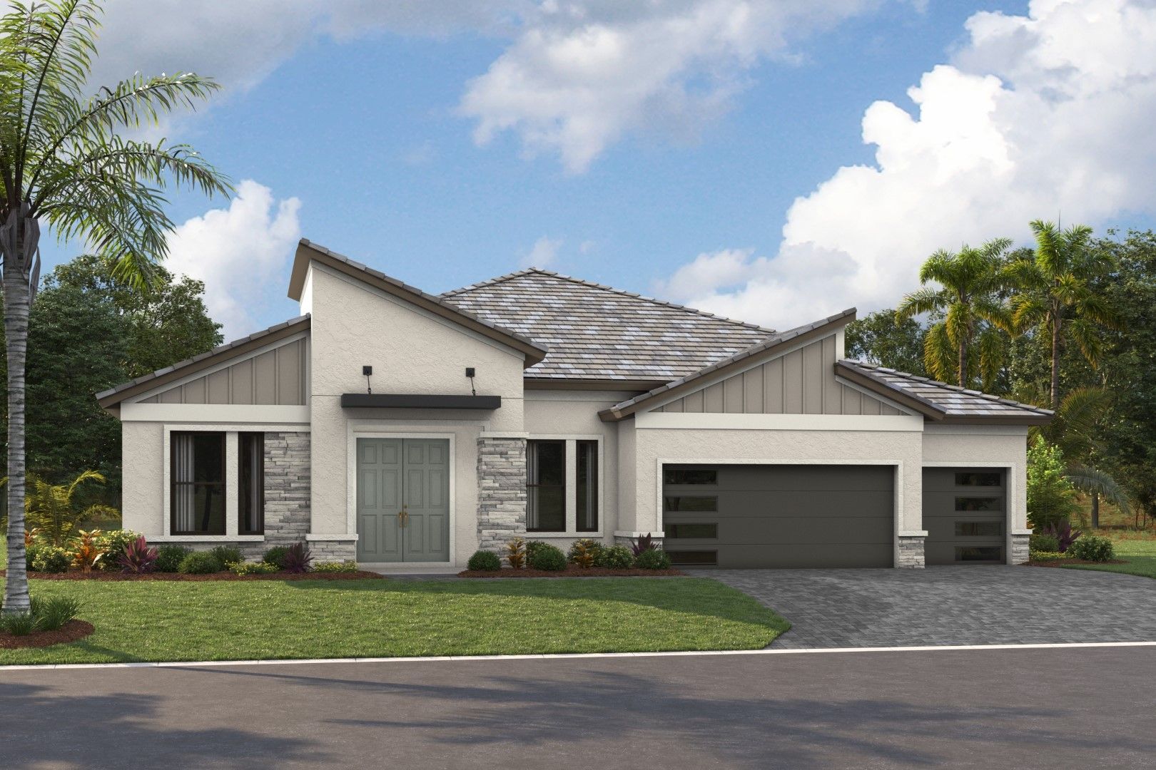 Key Largo I-Flat Tile-Modern-MOD6 Color Scheme