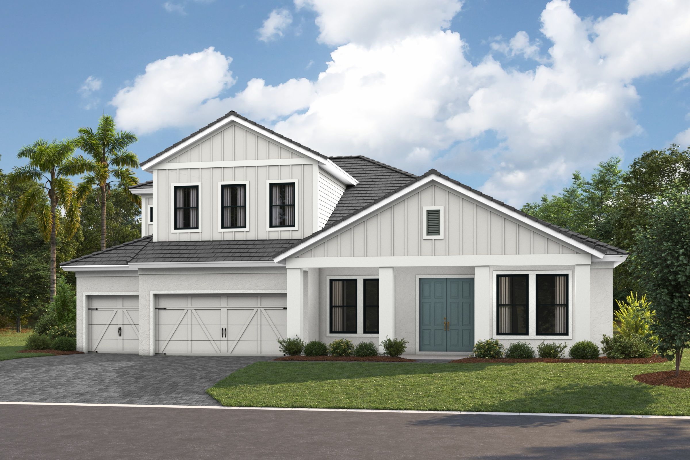 Key Largo II XT - Modern Farmhouse - MFH02 Color Scheme - Flat Tile - Paver