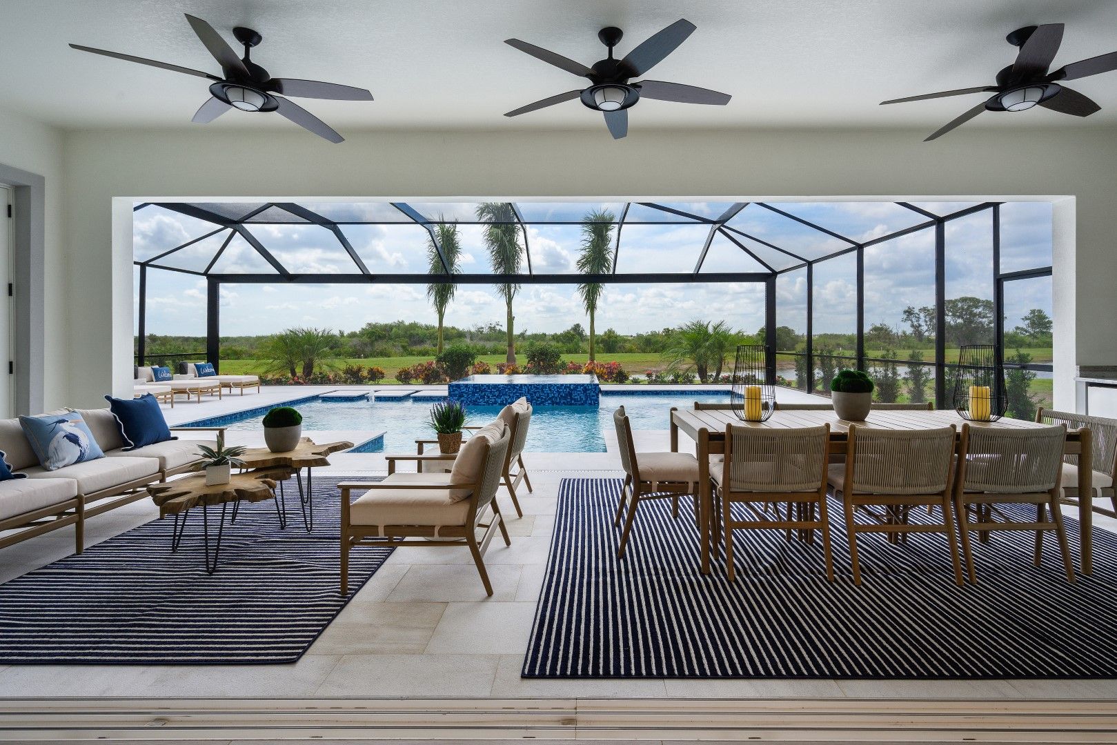 Bayport II at Saddlestone | Covered Lanai