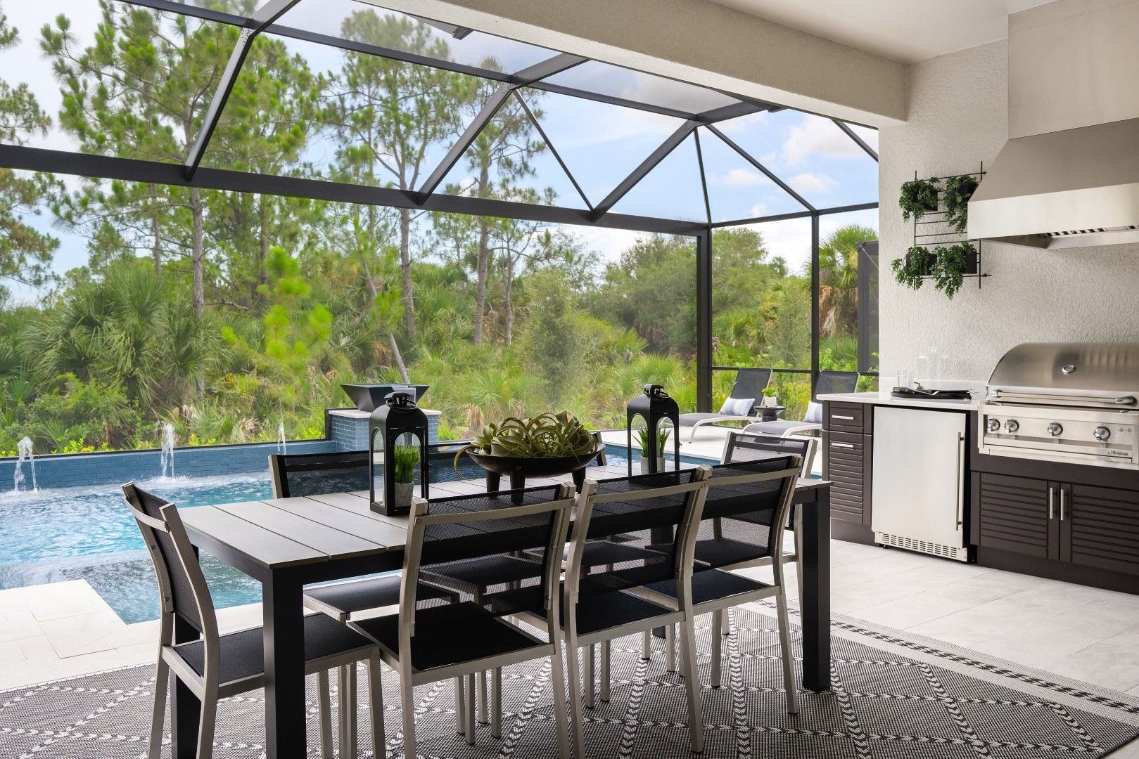 Siesta Key II at Grand Park | Covered Lanai