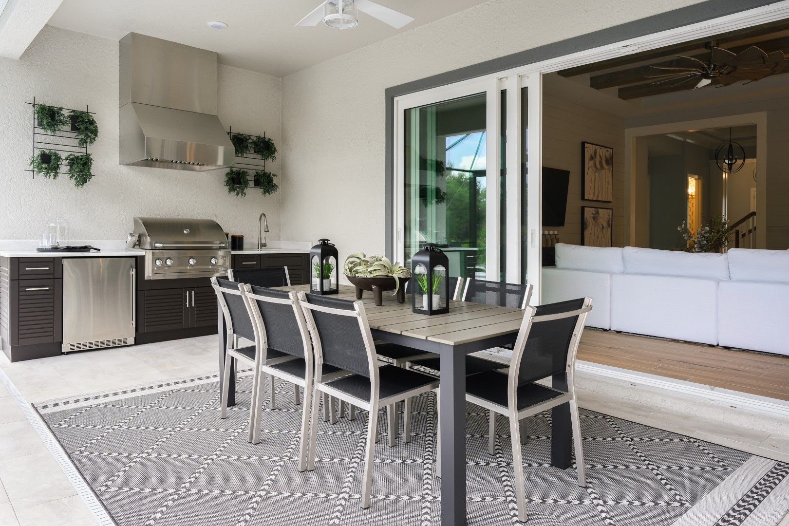 Siesta Key II at Grand Park | Covered Lanai