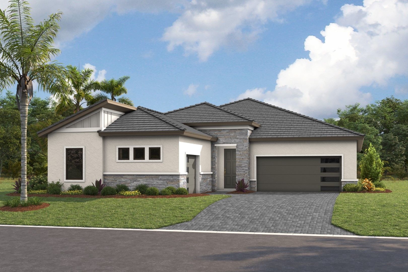 Gasparilla I - Modern - MOD1 - Paver - Flat Tile